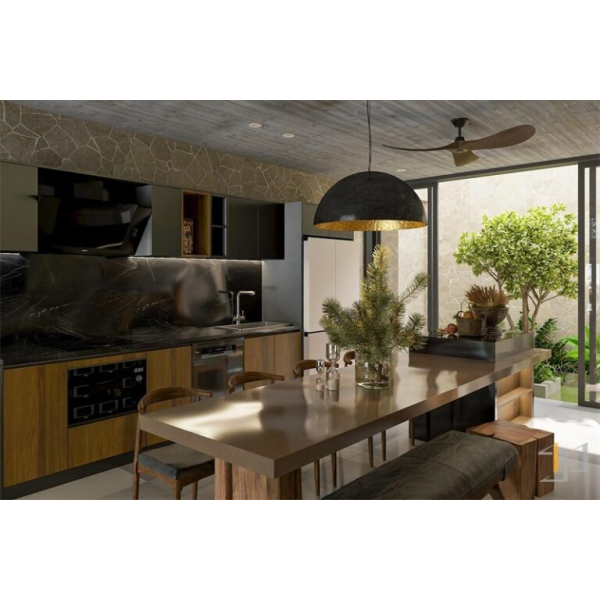 Tủ bếp Melamine – TB95