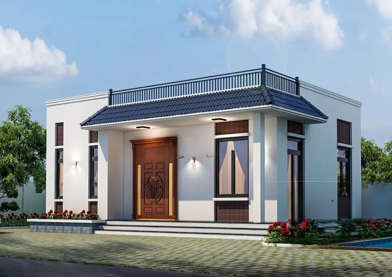 chi phí xây nhà phố Long An