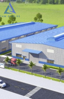 THIẾT KẾ THI CÔNG NHÀ XƯỞNG