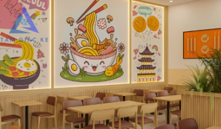 Thiết Kế Nhà Hàng Mỳ Cay Larva Japan