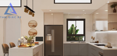 Tủ Bếp Đẹp Acrylic – TB83