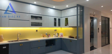 TỦ BẾP ACRYLIC ĐẸP