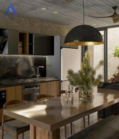 Tủ bếp Melamine – TB95