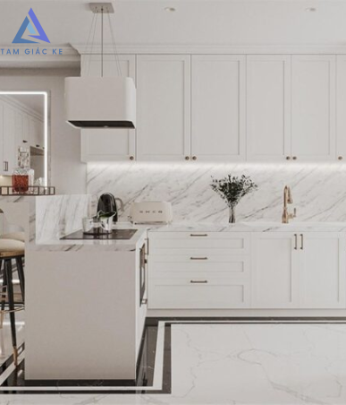  Tủ bếp Melamine – TB102